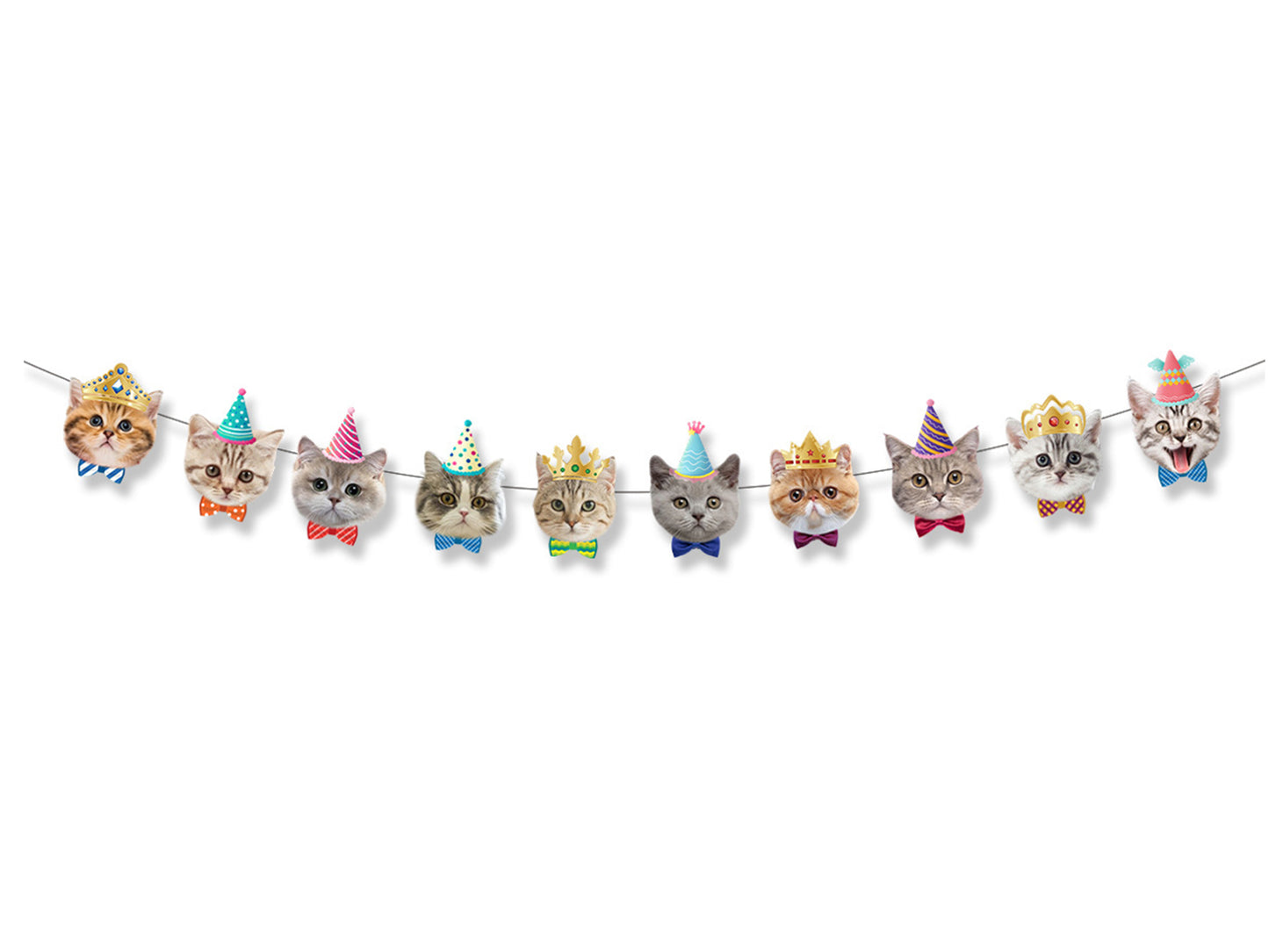 Cat Birthday Banners