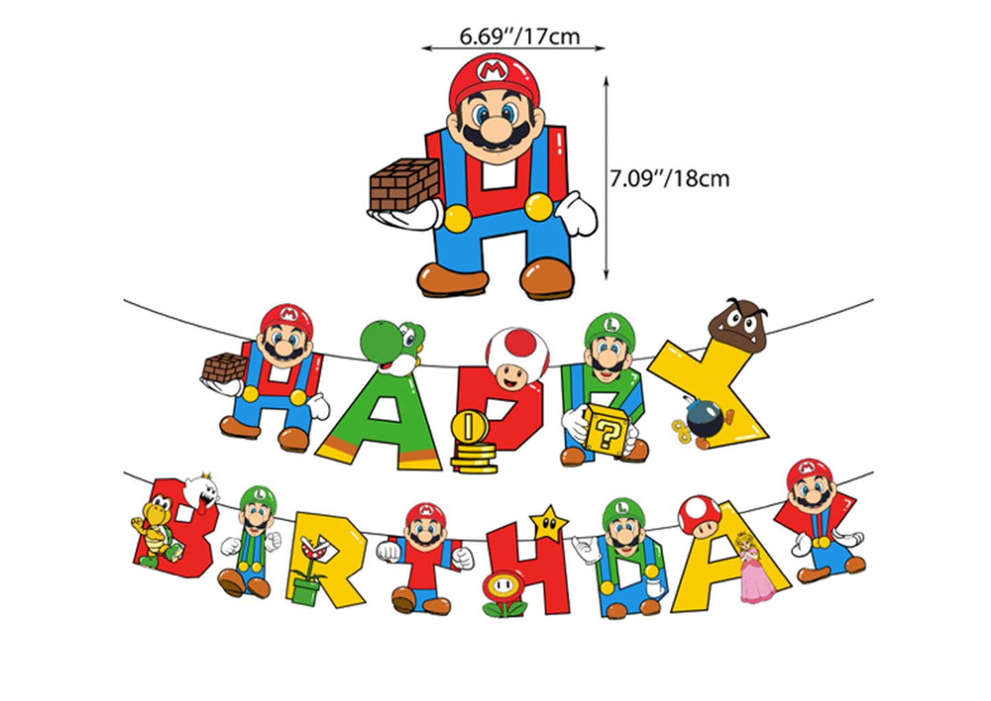 Super Mario Banners