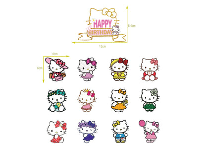 Hello Kitty Birthday Banners, Hello Kitty Balloons, Hello Kitty Birthday Decorations