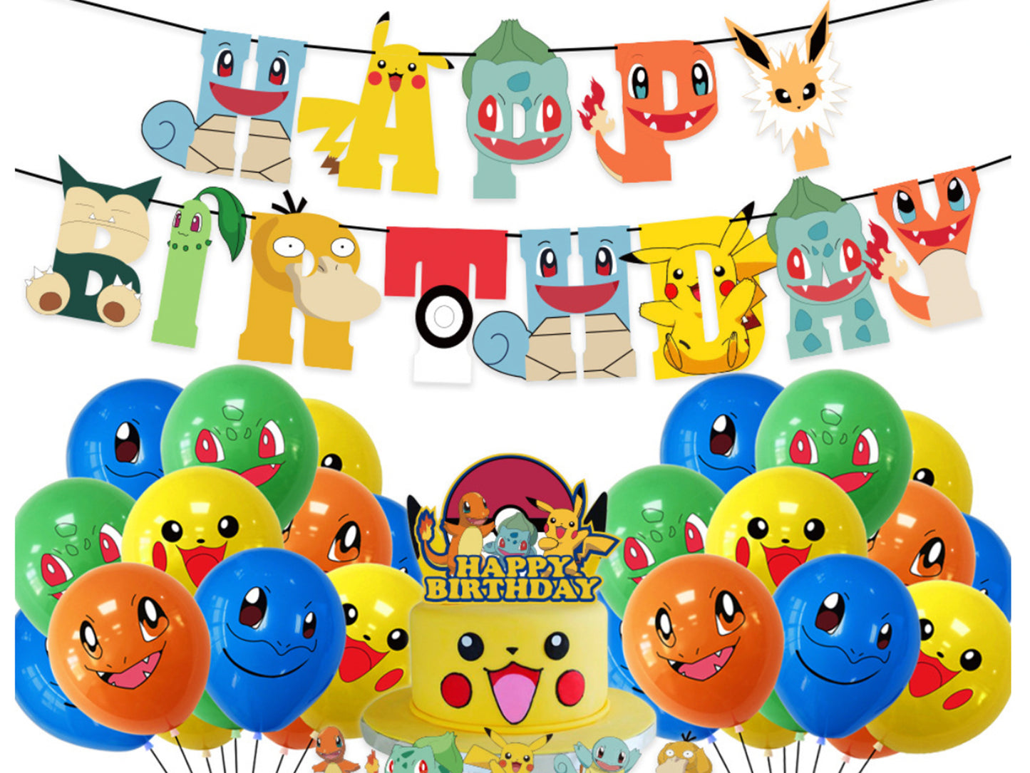 Pokemon Birthday Party Decorations