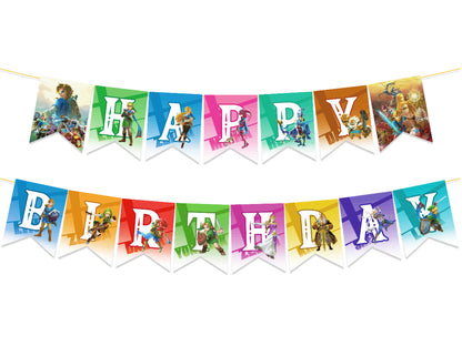 The Legend of Zelda Birthday Banners, The Legend of Zelda Balloons