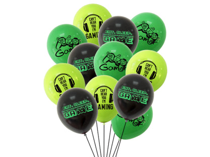 Game On Birthday Banners, Game On Balloons, Game On Cake Toppers