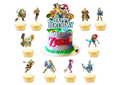 The Legend of Zelda Birthday Banners, The Legend of Zelda Balloons