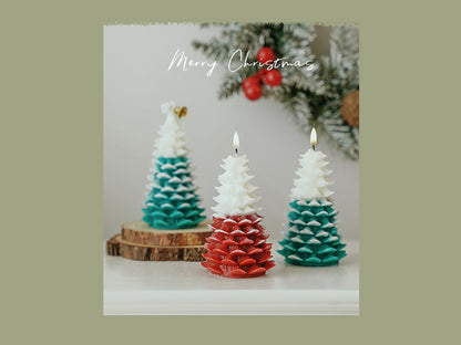 Christmas Banner, 12 Christmas Balloons, Christmas Tree Candles Gift Box