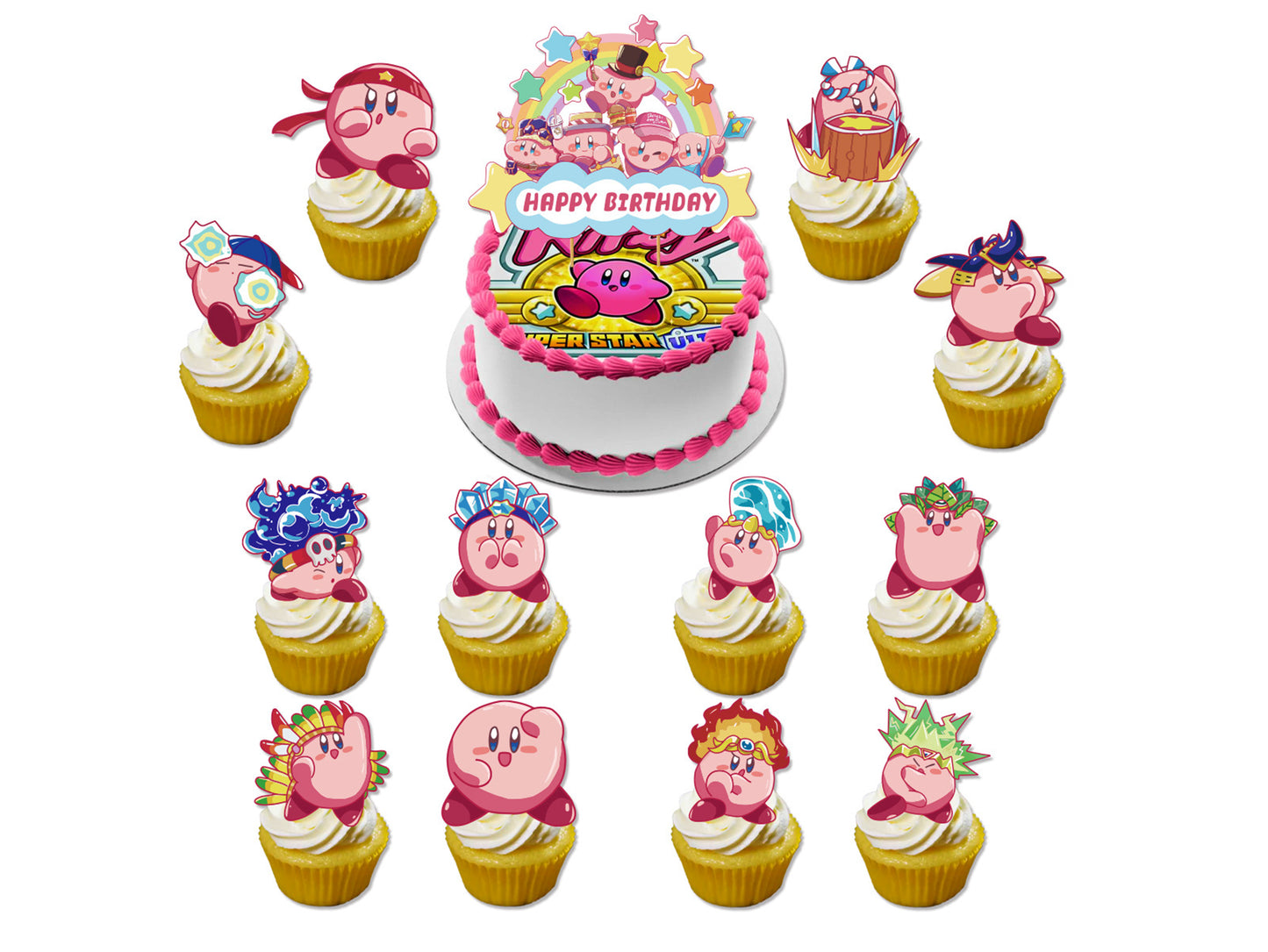 Kirby Cake Topper