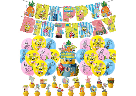 SpongeBob SquarePants Birthday Party Deorations