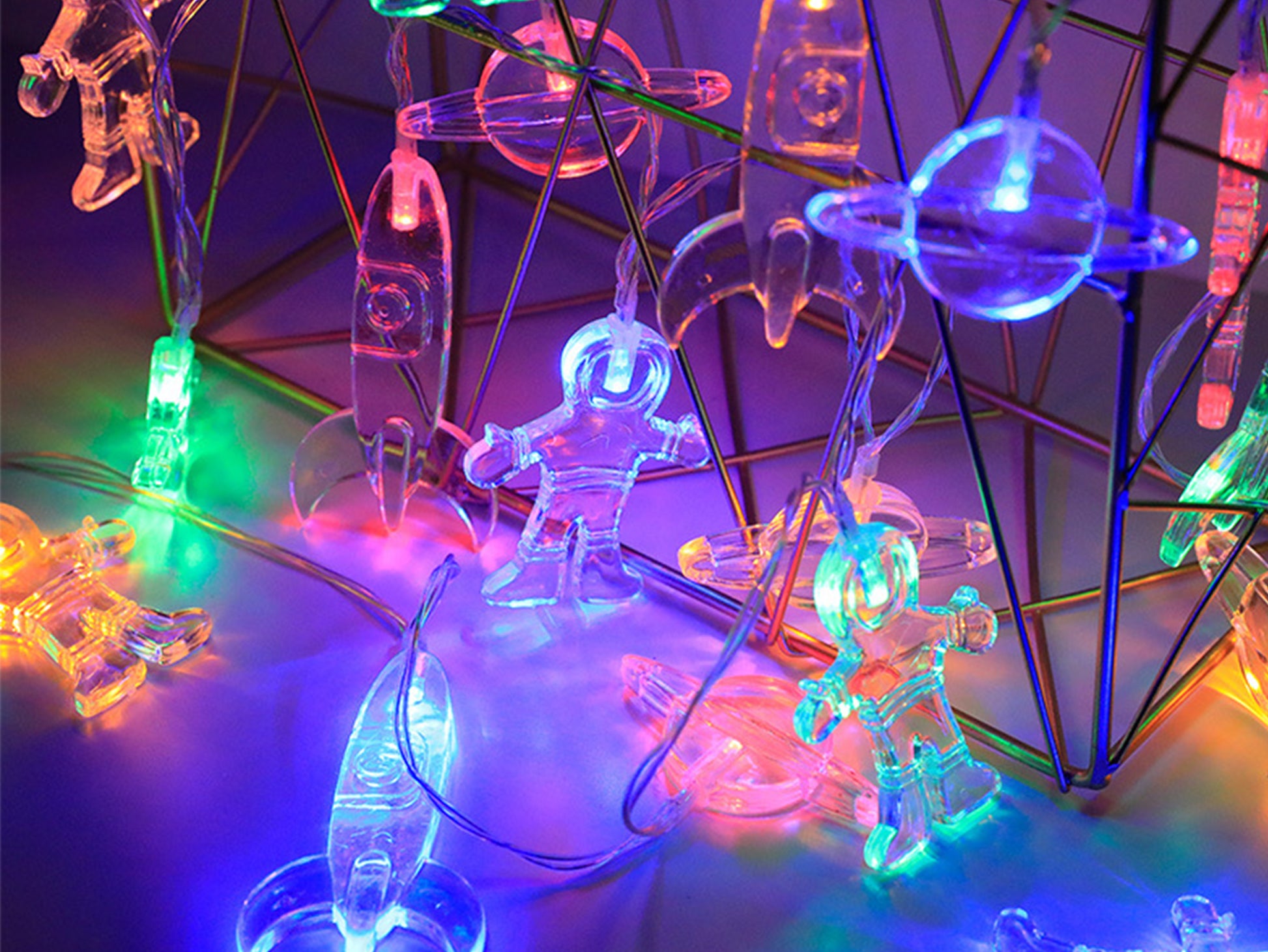 Astronaut Space Fairy String Lights