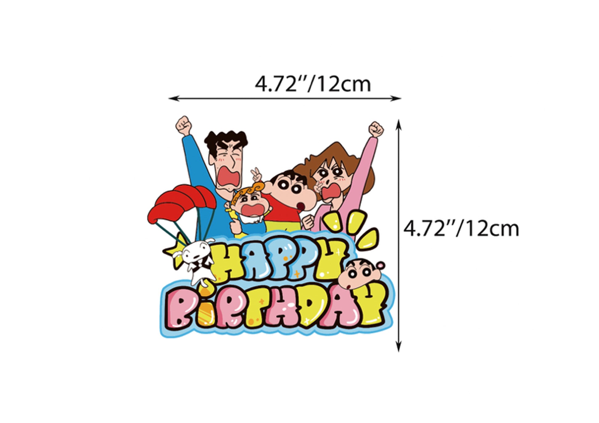 Crayon Shin-chan Cake Toppers