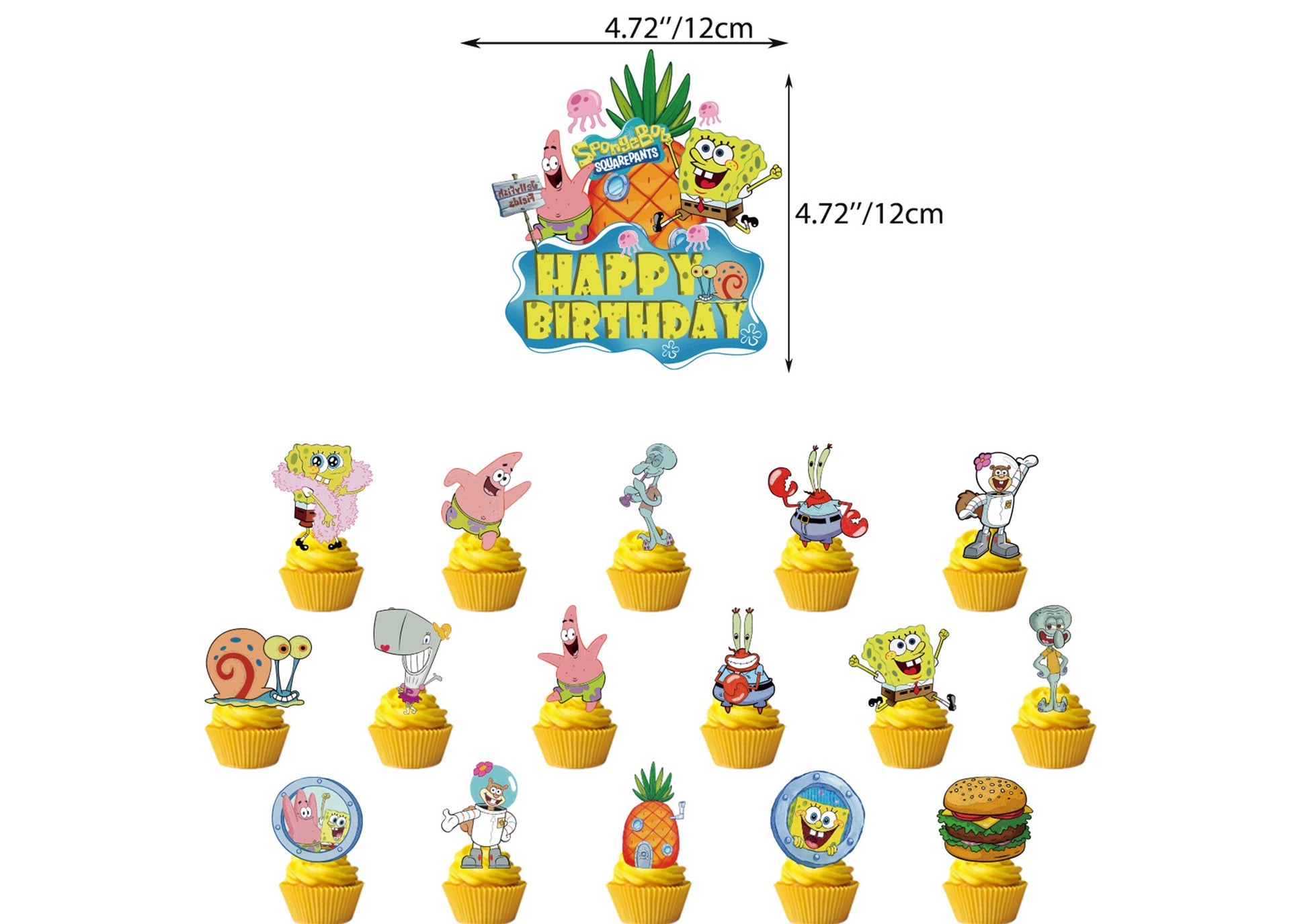 SpongeBob SquarePants Cake Topper