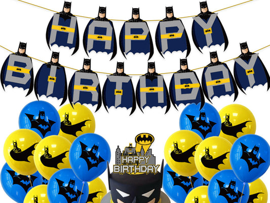 Batman Birthday Decorations