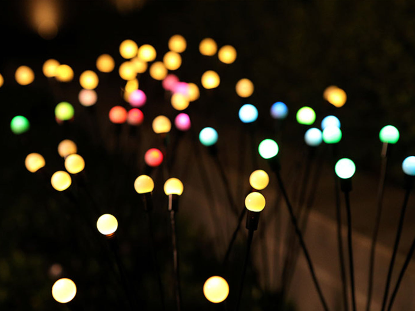 Firefly Lights for Garden Outdoor, Solar Powered Waterproof Lights