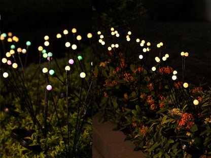 Firefly Lights for Garden Outdoor, Solar Powered Waterproof Lights