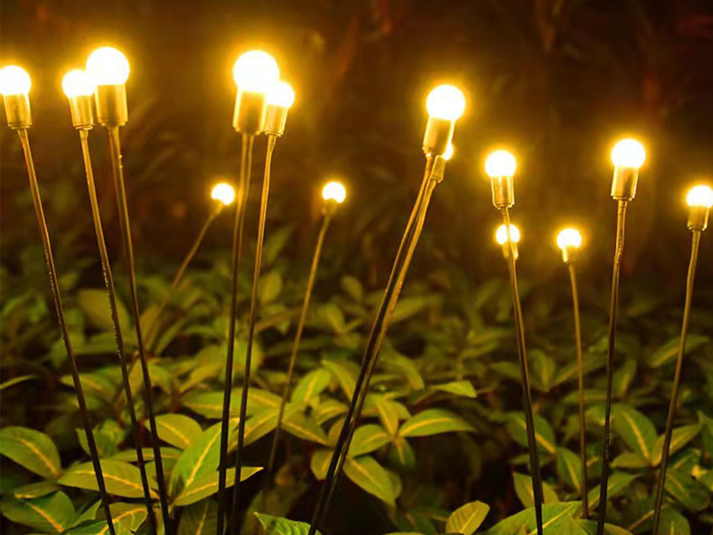 Firefly Lights for Garden Outdoor, Solar Powered Waterproof Lights