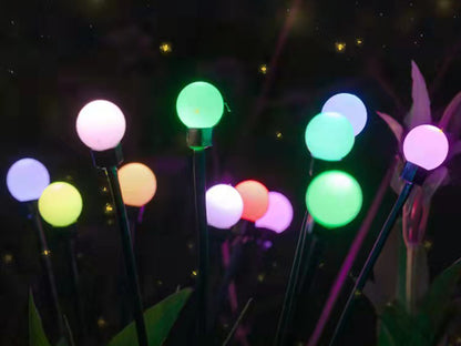 Firefly Lights for Garden Outdoor, Solar Powered Waterproof Lights