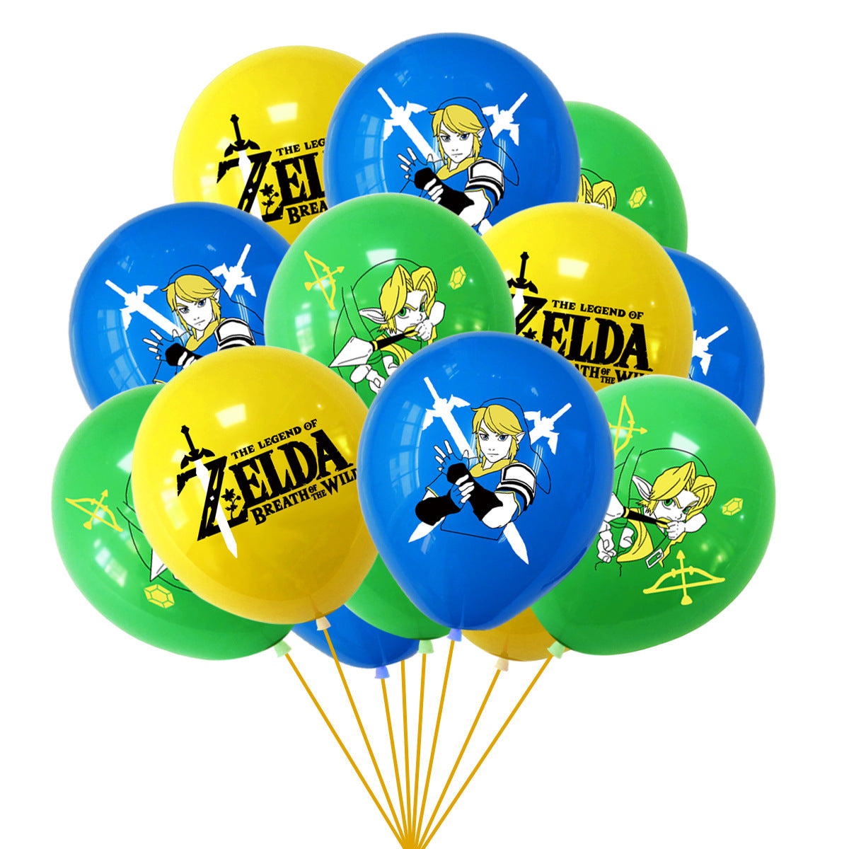 The Legend of Zelda Birthday Banners, The Legend of Zelda Balloons