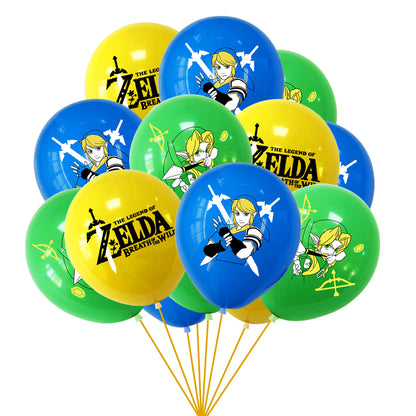 The Legend of Zelda Birthday Banners, The Legend of Zelda Balloons