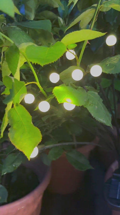 Firefly Lights for Garden Outdoor, Solar Powered Waterproof Lights