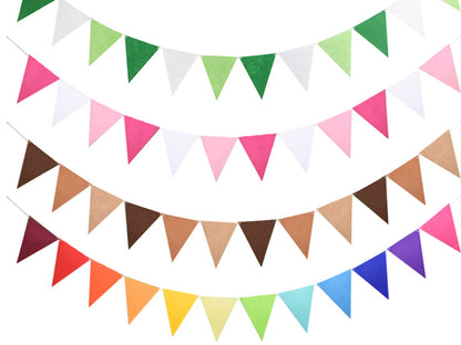 Party Bunting Banner, Colorful Party Bunting