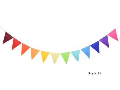 Party Bunting Banner, Colorful Party Bunting