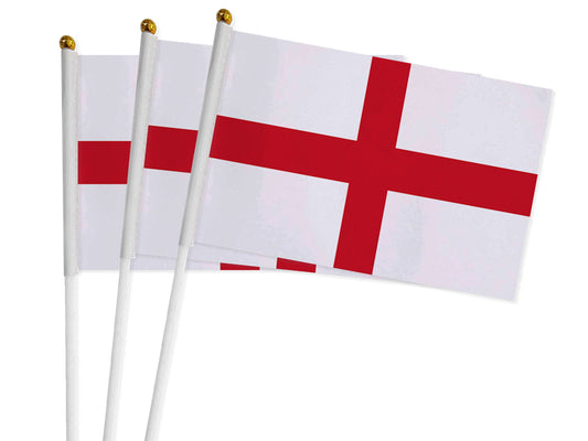 England Flag, Hand Wave Flag, Mini Stick Flag