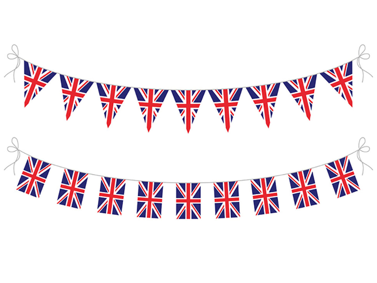 UK Bunting Flag Banner, Great Britain Bunting Flag Banner